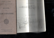 Livre ancien militaire Manuel