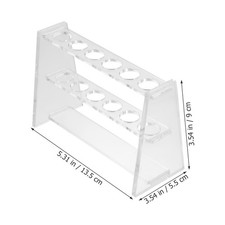  2 Pcs Tube Essai Plastique