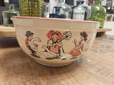 Saladier  Décor Alsacien