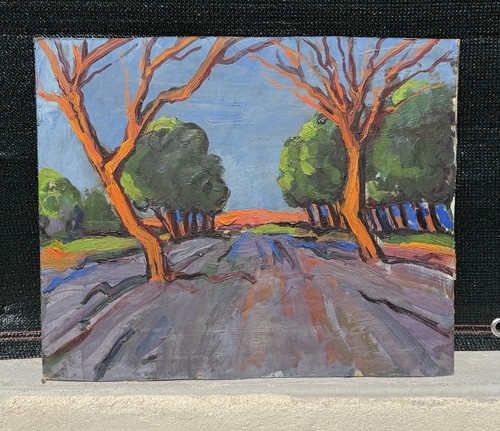 Tableau signé raymond vernet - tableau,