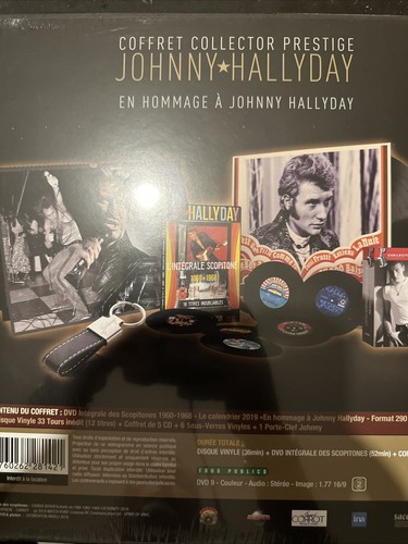 Johnny hallyday coffret - hallyday,