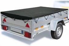 Bache remorque en polyester  PVC renforcé noir dimension 230x135x7cm taille XL