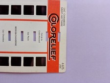 plaque stéréoscopique COLORELIEF  lac chambon  saint nectaire