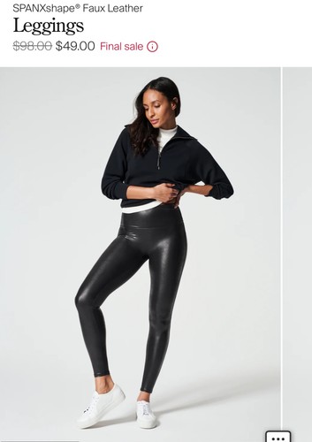 Spanx faux patent leather - spanx,
