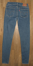 Pour Femmes LEVI `S 710 Super Skinny Jeans / Levis en Bleu En W27/L30