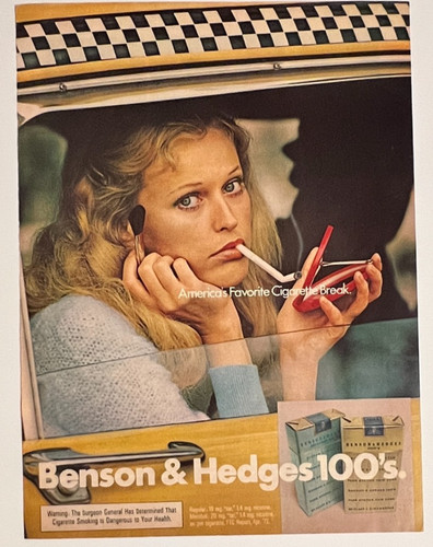 Benson hedges model - hedges, cab