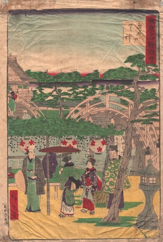 Estampe japonaise originale - estampe,