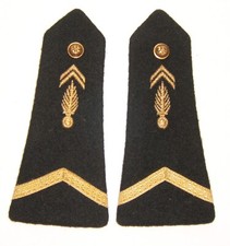 PAIRE D'EPAULETTES  GENDARMERIE MOBILE - OBSOLETE POUR COLLECTION