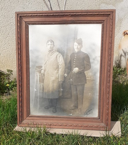 Ancien cadre tableau bois - cadre,