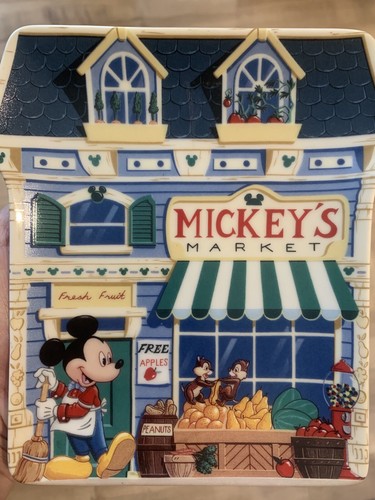 Collectible plate disney - plate,