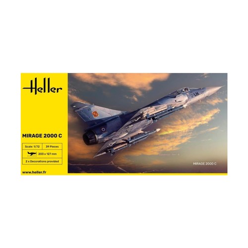Heller model kit mirage - mirage, 2000c
