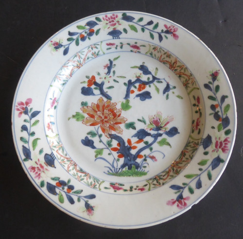 Assiette ancienne - , en