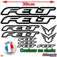 10 Stickers Felt - Autocollants Adhésifs Cadre Velo Bike VTT Montain - 187