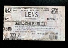 Ticket billet - Football - PSG