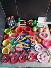 Gros lot dînette fruits légumes vintage