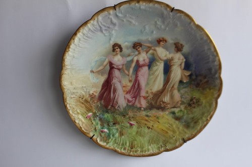 Grande assiette decorative