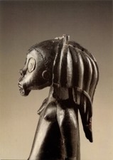 Carte Postale Sculpture, Art Africain, Figure de Reliquaire, Fang, Gabon, Musée