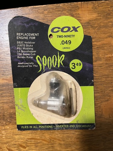 Vintage cox 049 - .049, two-ninety