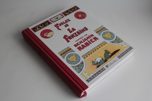 Livre illustré fable la - livre,