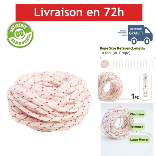 Corde lanceur tondeuse - , 4mm