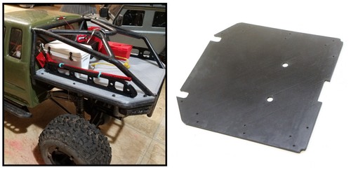 Mise niveau rear flatbed - mise, à