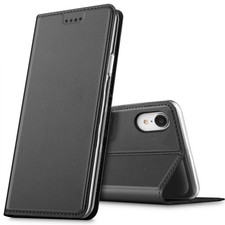 Téléphone Portable Etui Coque Étui à Rabat Housse Pliante Slim Livre 2x 9H Film