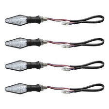 4pcs clignotants fluides moto