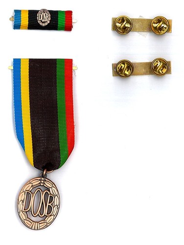 Médaille ruban dosb - et, bronze