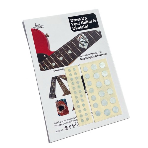 Inlaystickers jockomo guitar - inlaystickers,