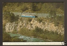 HAUT-VERDON (04) TRAIN AUTORAIL RENAULT dans Défilé de BRANCHAI