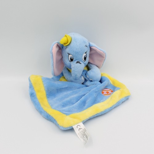 Doudou plat dumbo éléphant - doudou,