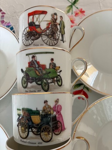Rare six tasses café ou - à,