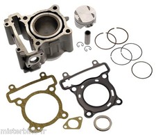CYLINDRE / PISTON EN FONTE DIAMETRE 52mm POUR MBK / YAMAHA 125cc