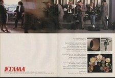 1992 2pg Print Ad of Tama