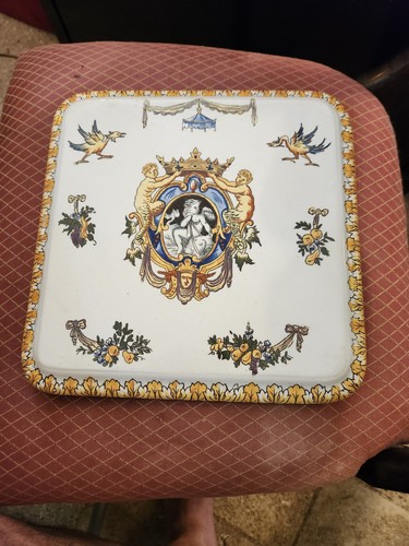 Dessous plat ancien - ancien, gien