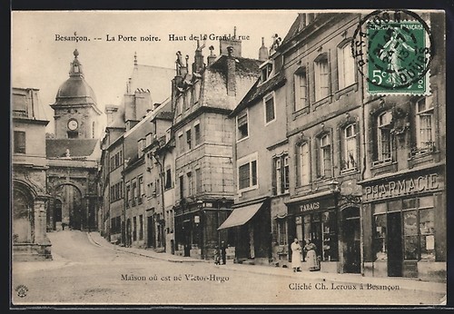 Cpa besancon porte - cpa,
