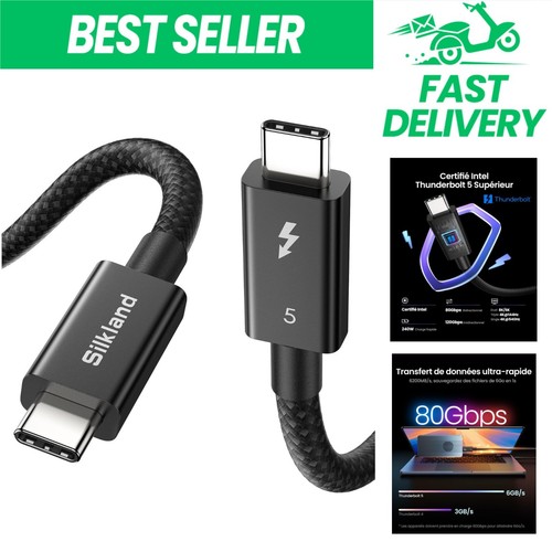 Câble thunderbolt usb 1 - 5, m