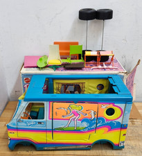 Vintage barbie beach - barbie, bus