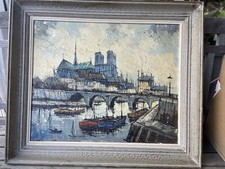 NOTRE DAME DE PARIS PEINTURE