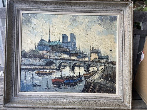 Notre dame paris peinture - notre,