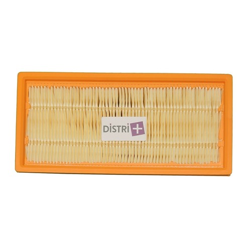 Filtre plissé plat pour