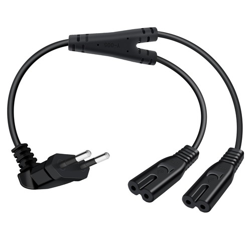 Cable euro double 5a - double, 250v
