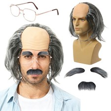 Perruque vieux homme - perruque,