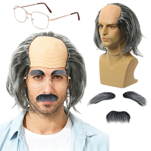 Perruque vieux homme - perruque,