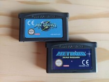 Metroid Zéro Mission Et Metroid Fusion (Lot De 2 Jeux). GBA. Cardmod.