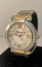 Chopard Imperiale Acier & or Rose Diamant Automatique Montre Unisexe 388531-6004
