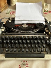 machine à écrire ancienne