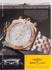 BREITLING Vintage Print Ad !! " CHRONOMAT EVOLUTION "