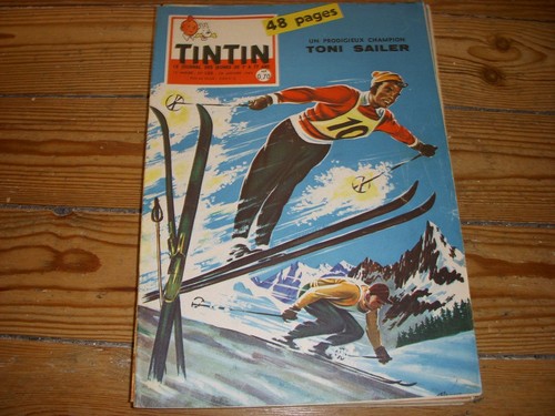 Tintin 588 1960 bd - bd, ski