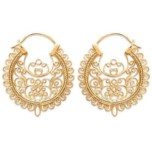 Boucles oreilles créoles - boucles, d'oreilles
